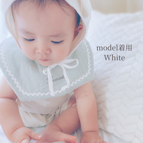 名入れ刺繍 セーラースタイ｜2wayで楽しめるおめかしスタイ｜出産祝い