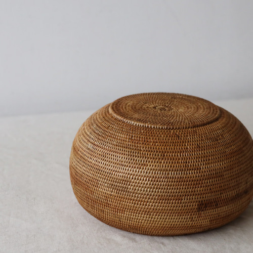 伝統工芸アタ anvaiだけのオリジナル ボール バスケット鉢カバー収納