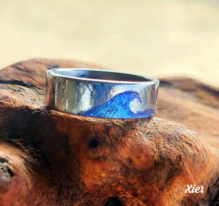 マスターマインドジャパン、チタンリング、世界限定4個の販売 043D ファッション マスターマインドジャパン、チタンリング