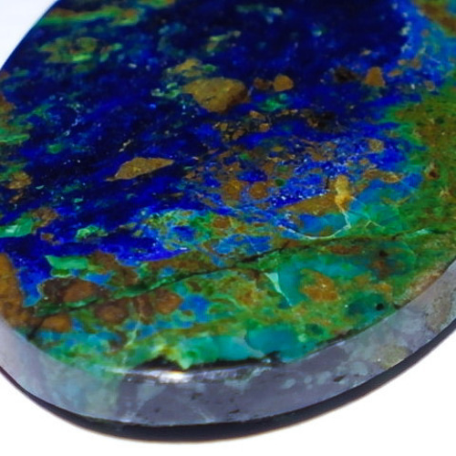 ☆雄大な自然☆天然石アズロマラカイト☆24.2mm/15.3ct