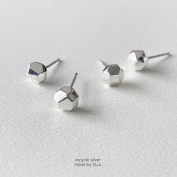 ⭐︎エテ ete ルーツ ストーン ピアス リサイクルシルバー