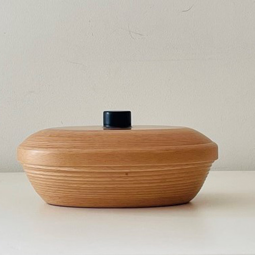 送料無料】Nセレクト（ブナ天然木）_蓋つき小物入れ その他