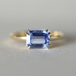 【11号】一点物〈one-off〉K18◇バイカラーサファイアリング　1.86ct  18金 指輪〈one off_49 1枚目の画像