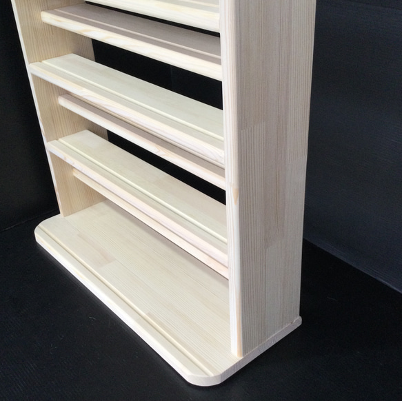 トミカ収納棚11段　168台収納　木製 