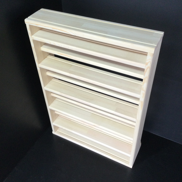 トミカ収納棚11段　168台収納　木製 