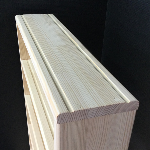 トミカ収納棚11段　168台収納　木製 