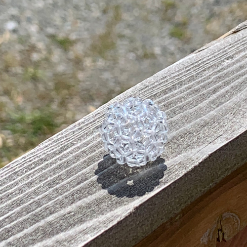 天然水晶 AAA 4mm 神聖幾何学フラーレン その他インテリア雑貨