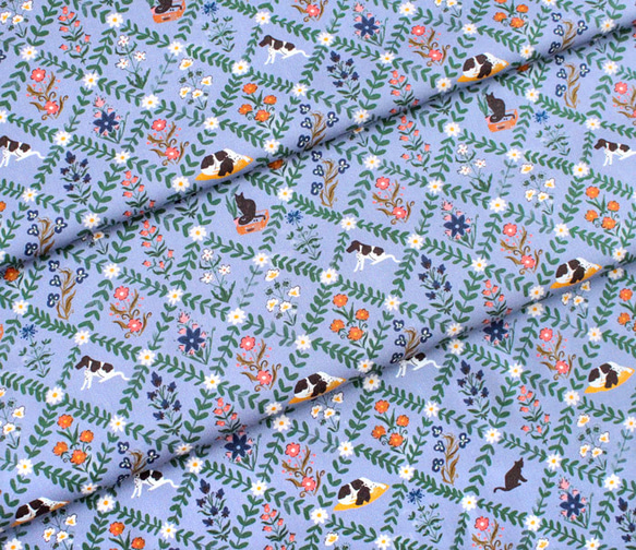 カットクロス Cloud9 Fabrics / Sanctuary 227308 Floral Tiles 5枚目の画像