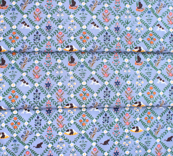 カットクロス Cloud9 Fabrics / Sanctuary 227308 Floral Tiles 6枚目の画像