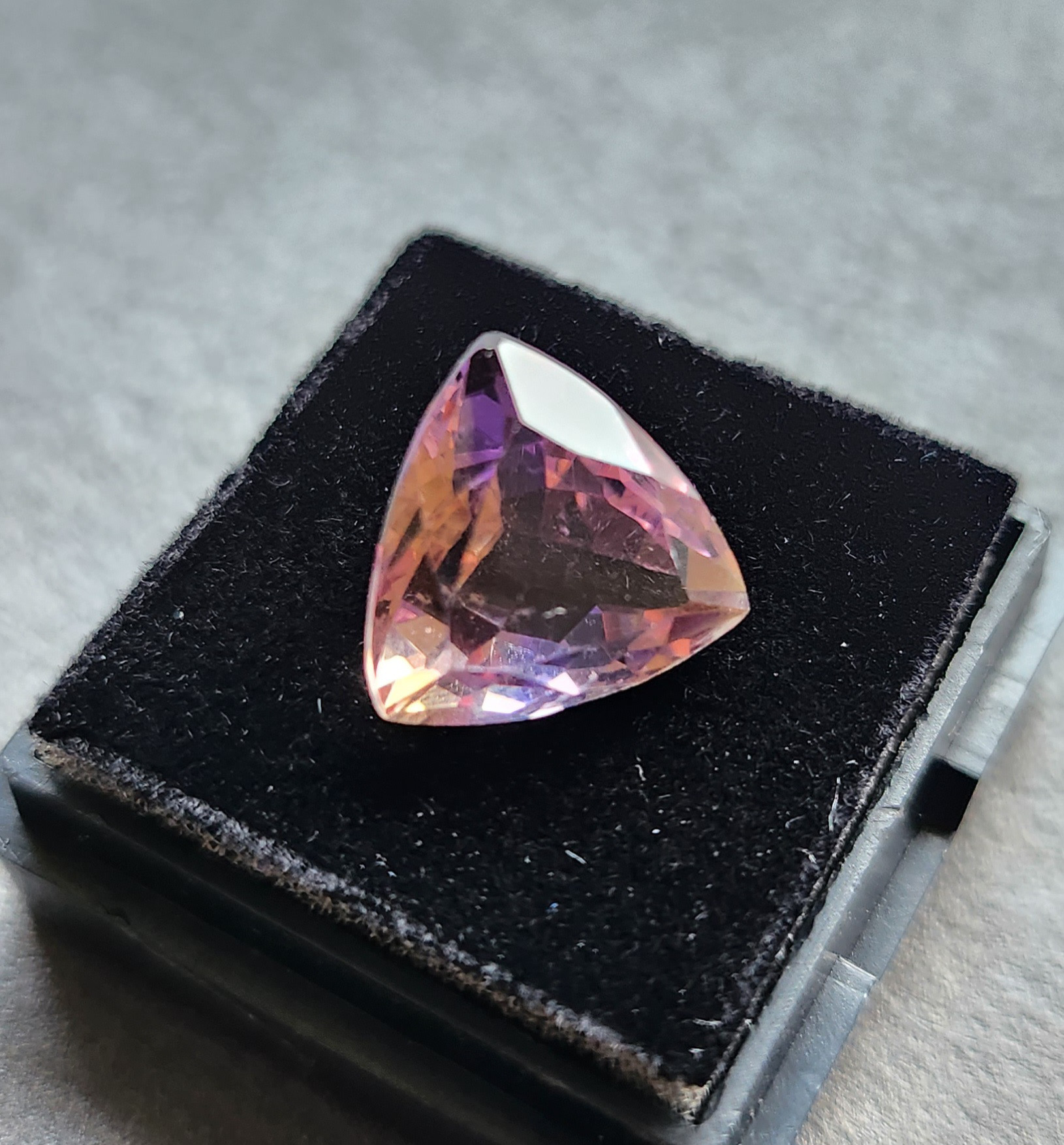 1点のみ】高品質✨ 特大5.51ct アメトリン ルース ファセットカット 
