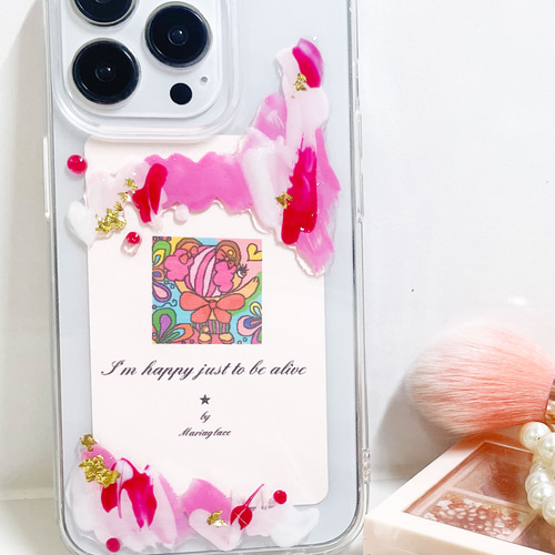 iPhone14 pro キャンディ ベア子 レジン スマホケース ポップ