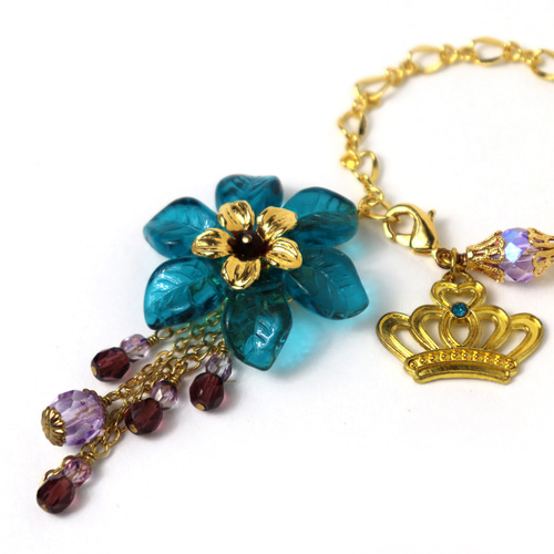 天然石やチェコビーズのチャーム ハンドメイドアクセサリーパーツ