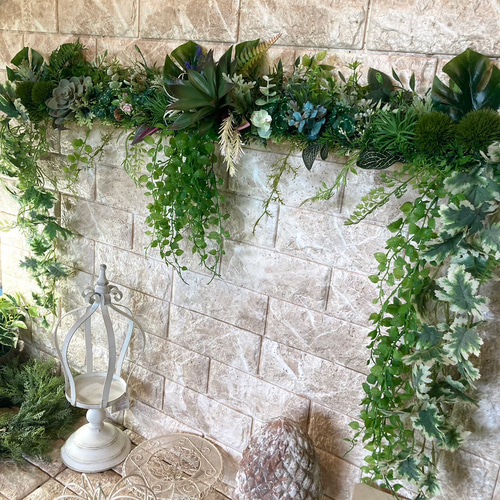 光触媒人工観葉植物ウォールグリーンフェイクフラワーオリーブ52