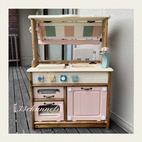 ♥おままごとkitchen素材屋さん♥ Amazon | RiZKiZ おままごとキッチン お店ごっこ対応 【ホワイト