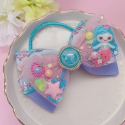 アイス♡ Fancy チュールリボン ツイン ハンドメイド リボン