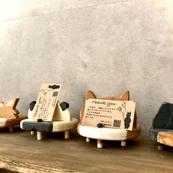 メガネスタンド　犬ベンチ　小物置き　アクセサリートレイ 木製　メガネ収納　鍵置き　眼鏡ディスプレイ 柴犬 4枚目の画像