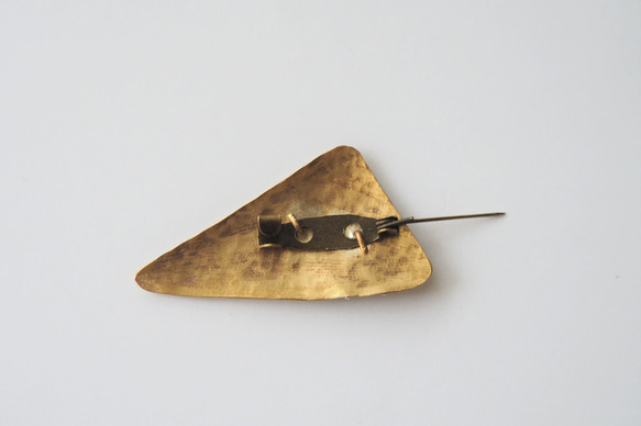 arbor   真鍮とシルバーのブローチ ◼pivo◼1841 5枚目の画像
