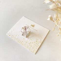 【新色♡】SWAROVSKI 帯留め 1枚目の画像