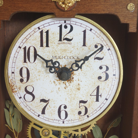 【送料無料】OLD FASHIONED ⅩⅥ レトロな掛け時計　インテリア ノスタルジック アンティーク風　#016 5枚目の画像