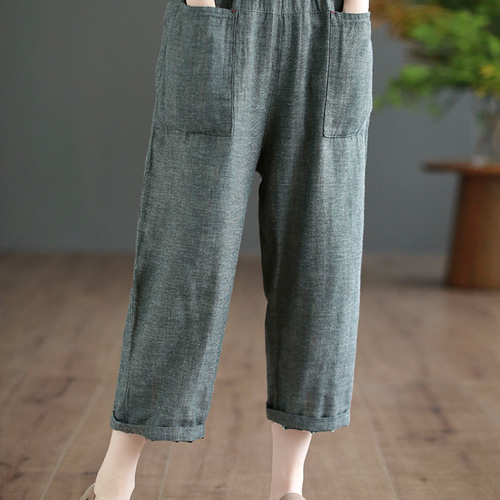 七分丈パンツ 綿麻 3色 M-5XLsize ハーフパンツ リネン 25zm960 七分丈パンツ 綿麻 メンズ 3色 M-5XLsize イージーパンツ ハーフ
