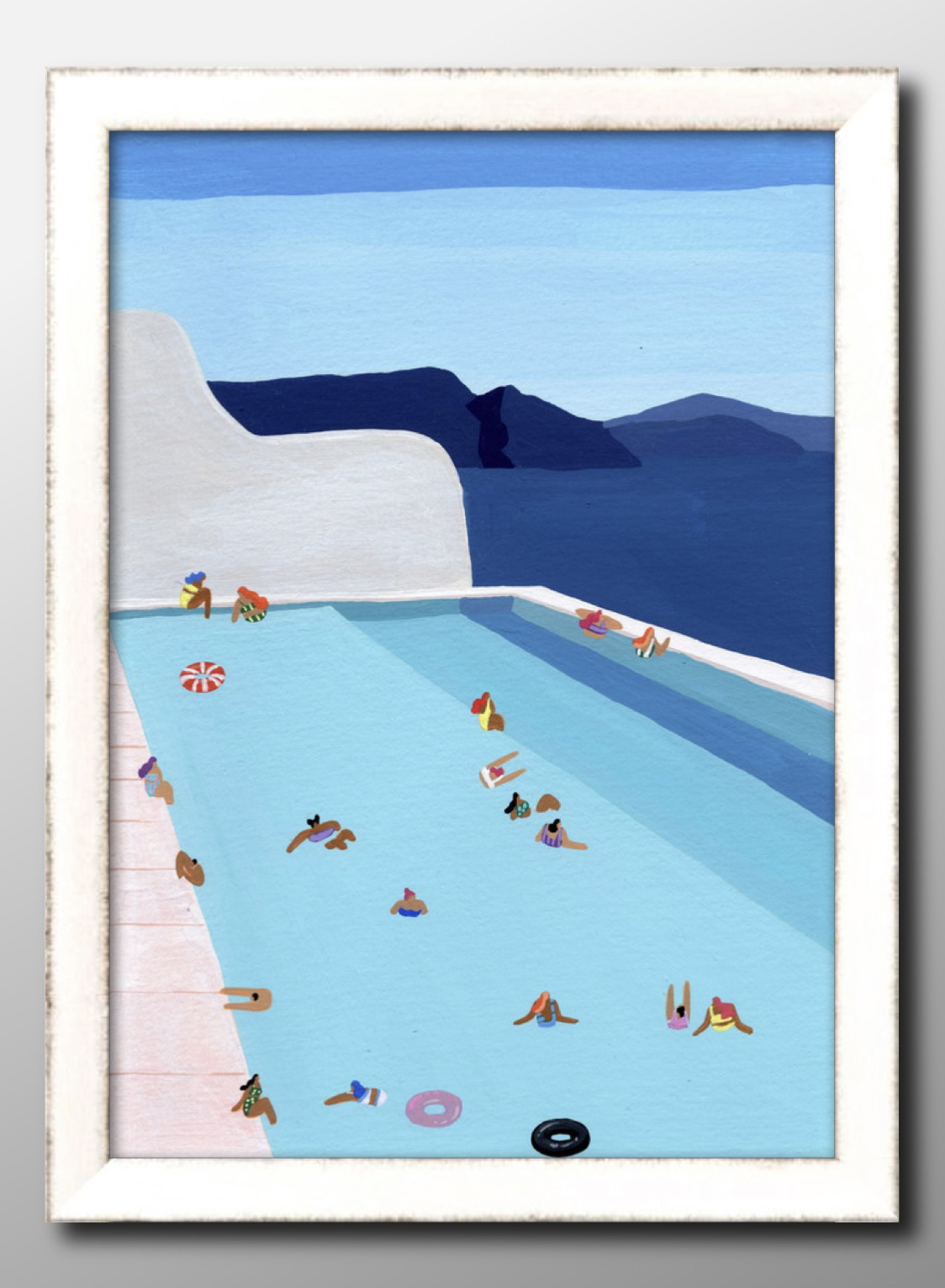 pool sweet 複製原画　ポスター　A3サイズ