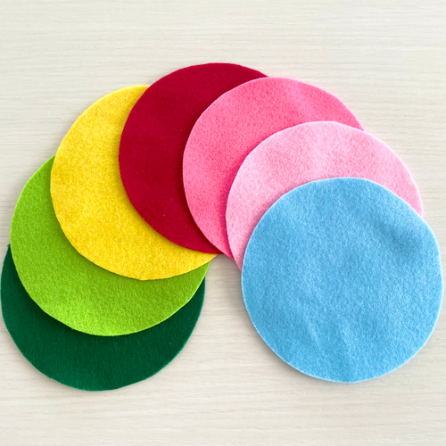 送料無料】【匿名配送】【受注商品】フェルト フエルト の 名札