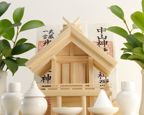 神棚《とよあしはら》神具7点セット その他インテリア雑貨 神棚の杜