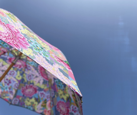 【限定✳︎花柄✳︎撥水加工✳︎華やか】parasol 3枚目の画像