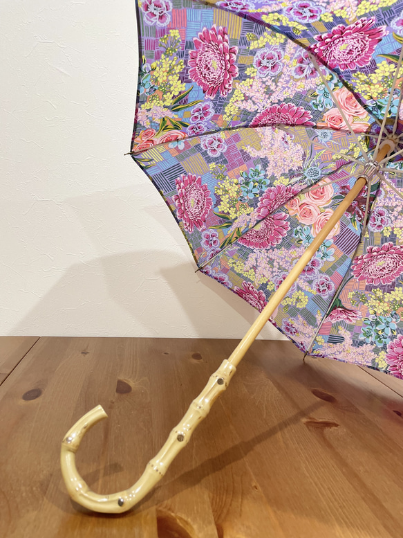 【限定✳︎花柄✳︎撥水加工✳︎華やか】parasol 4枚目の画像