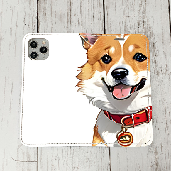 iphoneケース2-1-44 iphone 手帳 犬・イヌ・ワンちゃん 箱11 かわいい アイフォン iface 1枚目の画像
