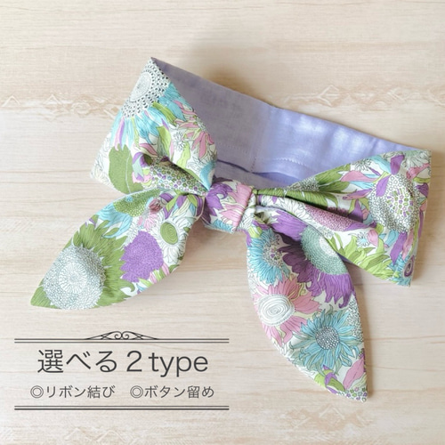 クールネック 保冷剤タイプ Wガーゼ ピンク花柄 暑い夏に大活躍！簡単