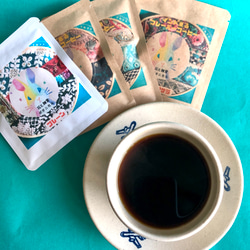 【4種飲み比べセット】デカフェ　インド薫るフレーバーコーヒー　ドリップコーヒー　 3枚目の画像