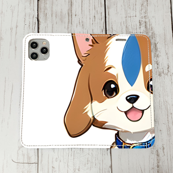 iphoneケース2-4-22 iphone 手帳 犬・イヌ・ワンちゃん 箱11 かわいい アイフォン iface 1枚目の画像