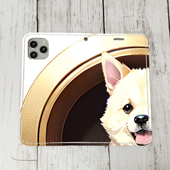 iphoneケース3-5-38 iphone 手帳 犬・イヌ・ワンちゃん 箱11 かわいい アイフォン iface 1枚目の画像