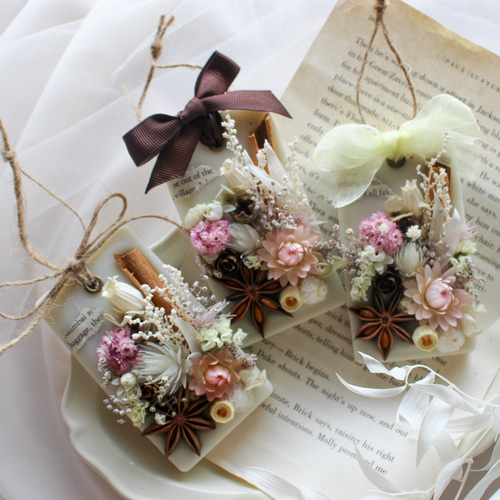 No.97 《サボンの香り》 ウッド素材を生かしたシンプル可愛いアロマ