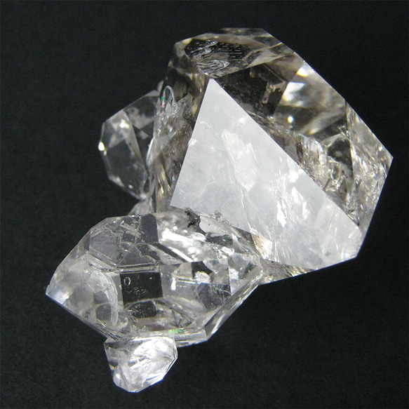 ハーキマー水晶 87g NYの鉱山オーナーから直輸入　HKM035 herkimer ハーキマーダイヤモンド 原石 11枚目の画像