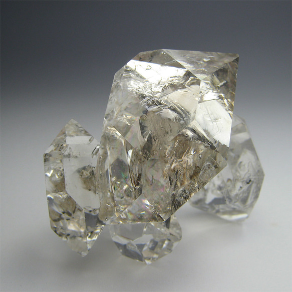 ハーキマー水晶 87g NYの鉱山オーナーから直輸入　HKM035 herkimer ハーキマーダイヤモンド 原石 5枚目の画像