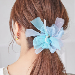 迷你｜美人魚｜綻放髮圈 第3張的照片