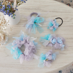 迷你｜美人魚｜綻放髮圈 第4張的照片