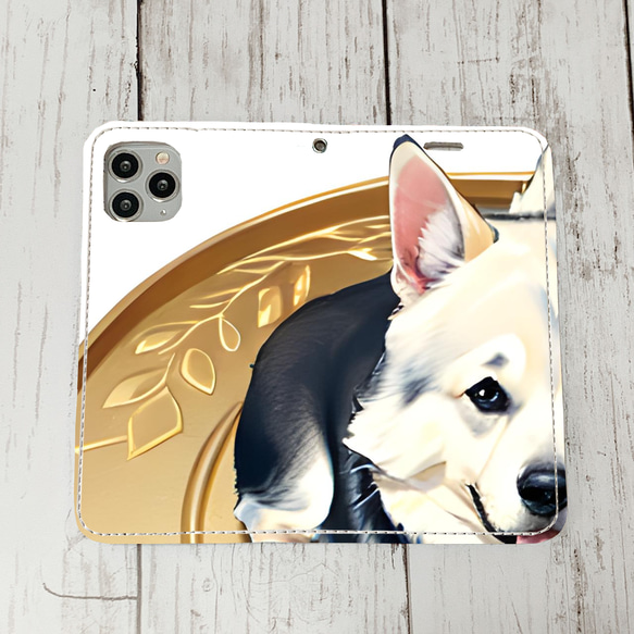 iphoneケース1-4-33 iphone 手帳 犬・イヌ・ワンちゃん 箱12 かわいい アイフォン iface 1枚目の画像