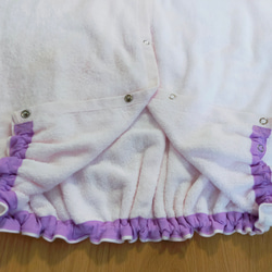 裹巾 方便換衣服 裹巾 粉紅色 第2張的照片