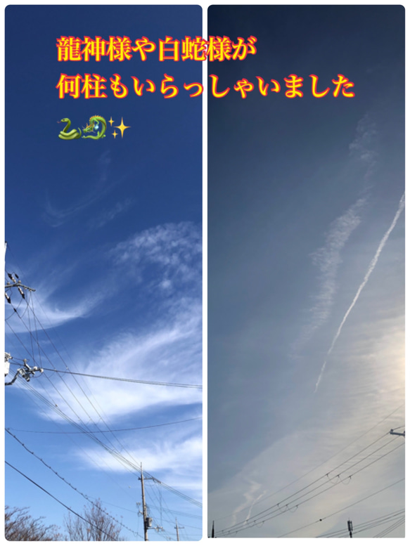 イチゴ様専用◆❖白蛇様と龍神様の金☆  運上昇御守り❖◆ 白蛇 龍神 6枚目の画像