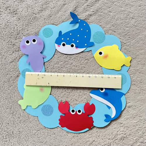 ( 専用 )海の生き物 魚 夏 壁面 保育 施設 Amazon.co.jp: 壁面飾り 海の生き物 魚 夏 保育園 幼稚園 施設