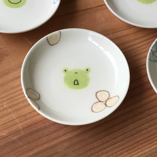 FRANZ フランツ 皿 菓子器 盛り皿 飾り皿 カエルシリーズ 食器