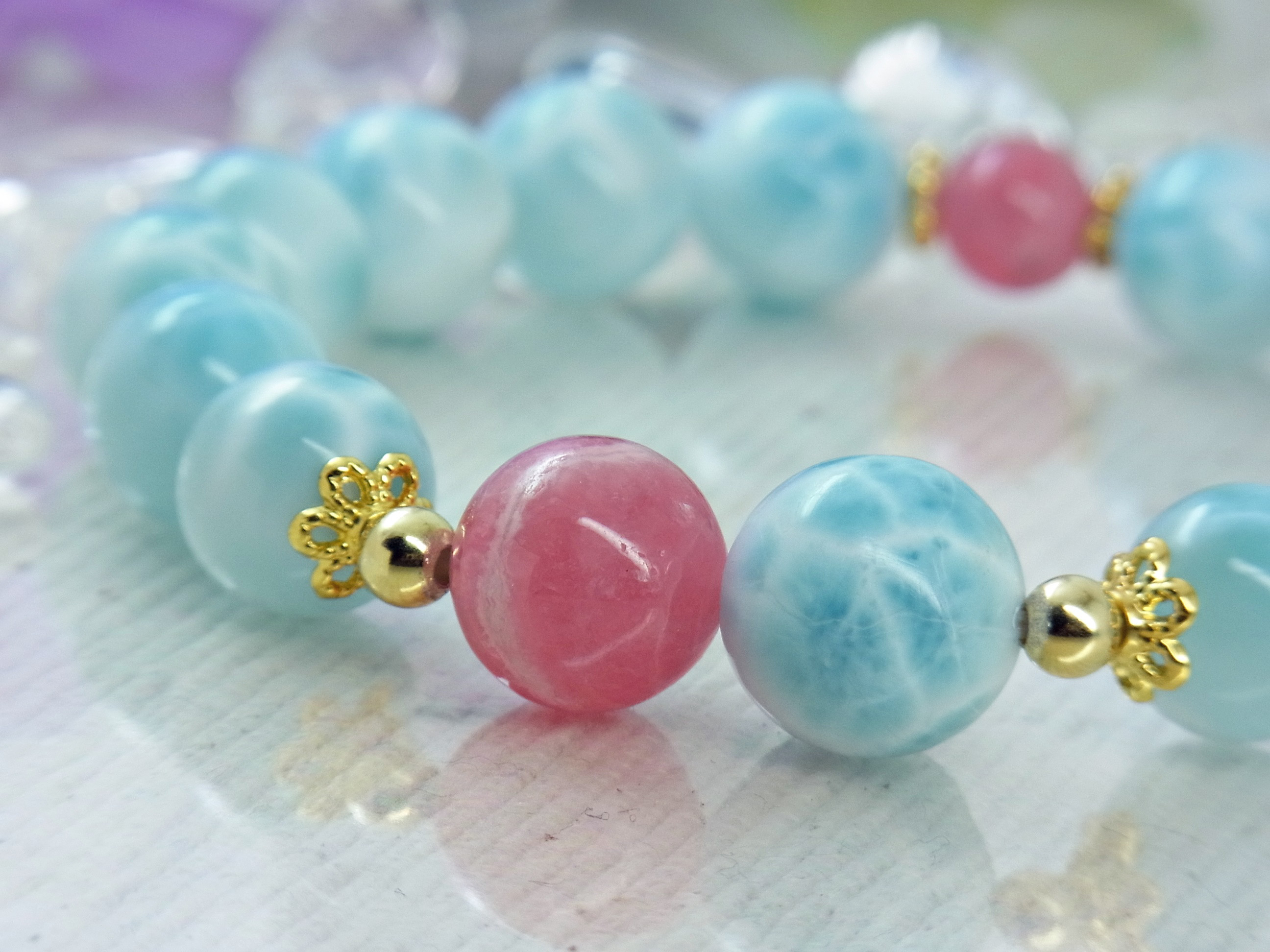 即出荷可 【今月のお得品/一点もの】♡大粒/高品質 ラリマー インカ