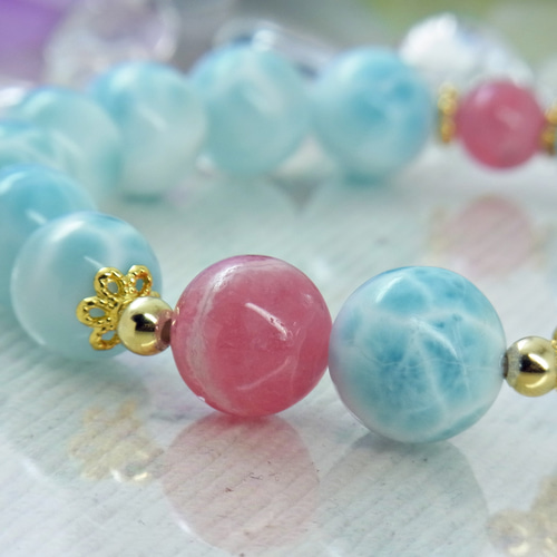 一点もの】♡大粒/高品質 ラリマー インカローズ♡美品 パワー 