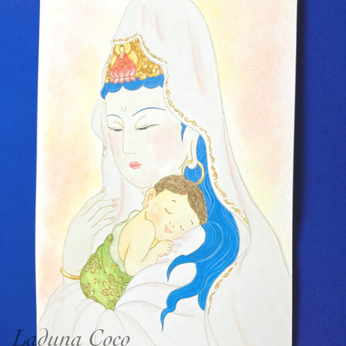 原画】慈母観音 -音を観る14- 絵画 Laduna Coco ラドゥーナココ 通販