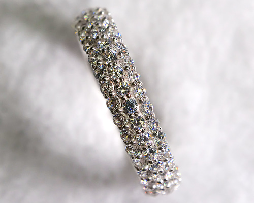 ◇パヴェリング◇SV925リング K10リング K18リング プラチナリング