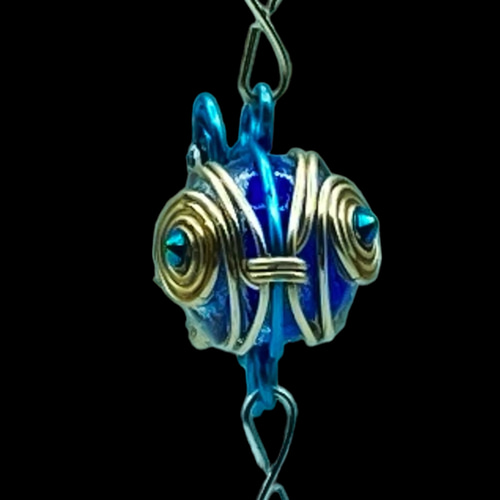 はつ恋とビー玉☆ビー玉の金魚サンキャッチャー☆ サン