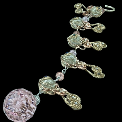 はつ恋とビー玉☆ビー玉の金魚サンキャッチャー☆ サン